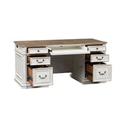 Magnolia Manor Jr Executive Desk Base image