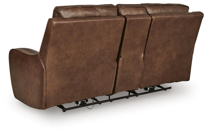 DeepWakes Power Reclining Loveseat with Console