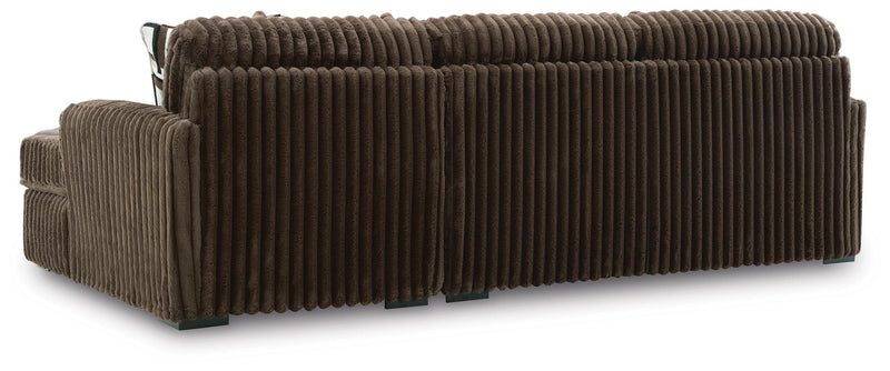 Midnight-Madness Sectional Sofa with Chaise