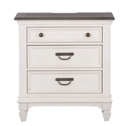 Allyson Park King California Panel Bed, Dresser & Mirror, Night Stand image