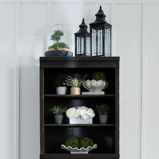 Harvest Home Bunching Lateral File Hutch in Chalkboard image