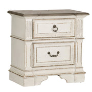Abbey Park Panel Bed, Dresser & Mirror, Chest, Night Stand image