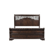 Arbor Place King California Sleigh Bed, Dresser & Mirror image