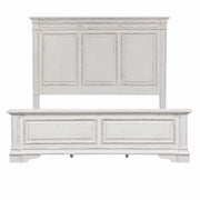 Abbey Park King California Panel Bed, Dresser & Mirror, Chest image