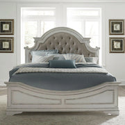 Magnolia Manor Uph Bed, Dresser & Mirror, Chest image