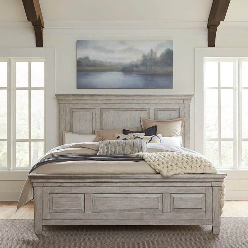 Heartland Panel Bed, Dresser & Mirror, Night Stand image