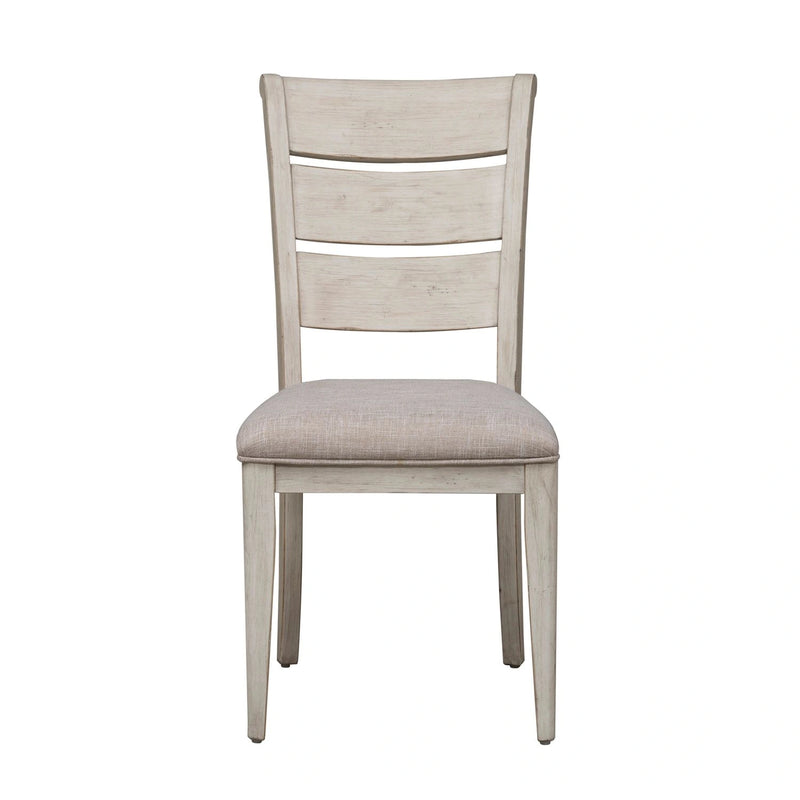 Farmhouse Reimagined Opt 5 Piece Pedestal Table Set image