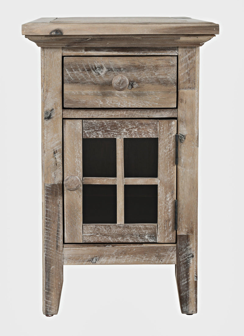 Rustic Shores Power Chairside Table