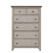 Farmhouse Reimagined Poster Bed, Dresser & Mirror, Chest image