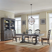 Paradise Valley 5 Piece Trestle Table Set image