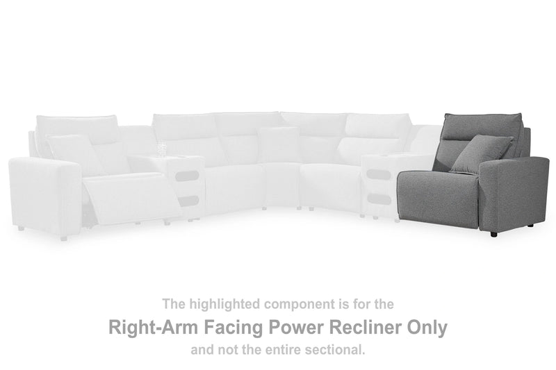 Modmax II 5-Piece Reclining Sectional with Consoles