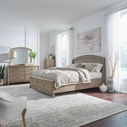 Avalon King Panel Storage Bed, Dresser & Mirror, Chest image