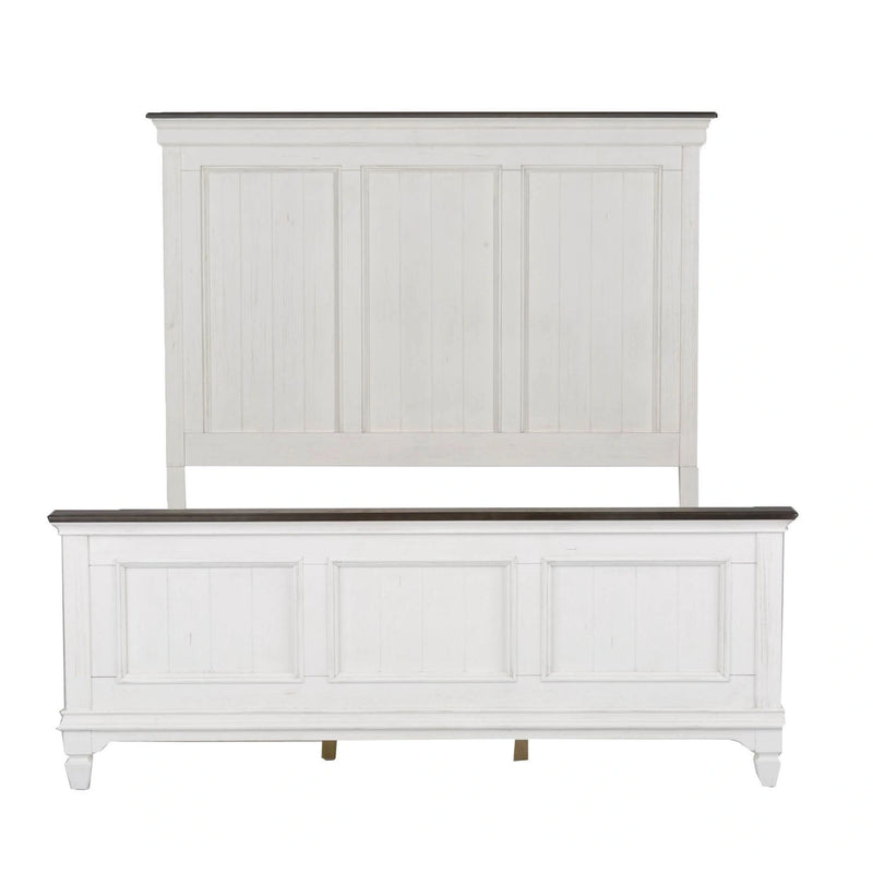 Allyson Park King California Panel Bed, Dresser & Mirror image