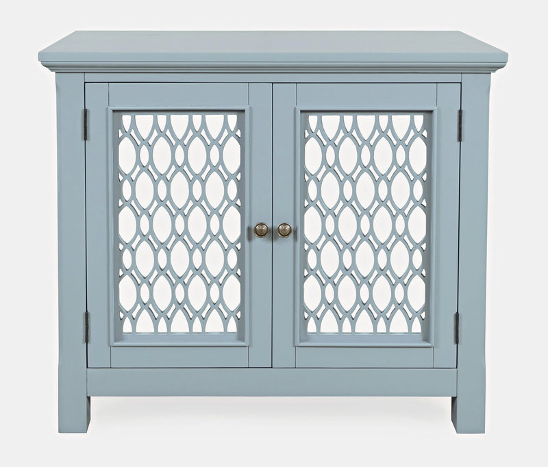 Isabella 38 inch Mirrored Accent Cabinet