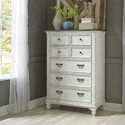 Allyson Park King California Panel Bed, Dresser & Mirror, Chest, Night Stand image