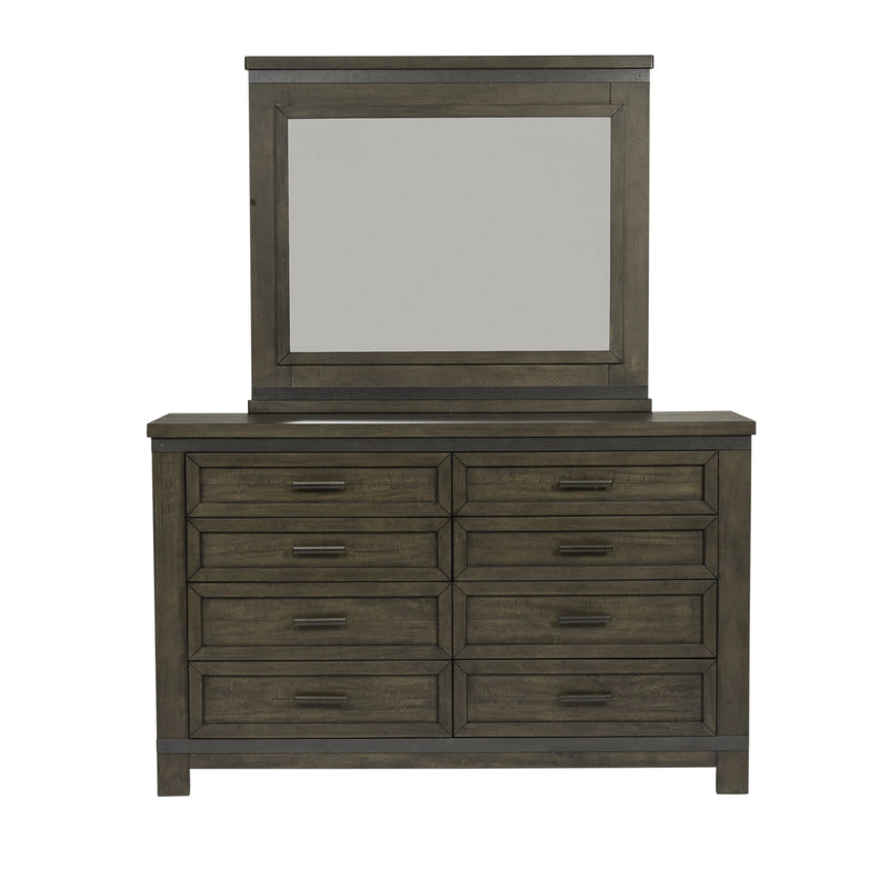 Thornwood Hills Two Sided Storage Bed, Dresser & Mirror, Chest, Night Stand image