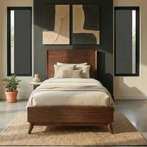 Century Modern Twin Platform Bed image