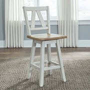Lindsey Farm Counter Height Swivel Chair (RTA) image
