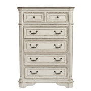 Magnolia Manor Panel Bed, Dresser & Mirror, Chest, Night Stand image