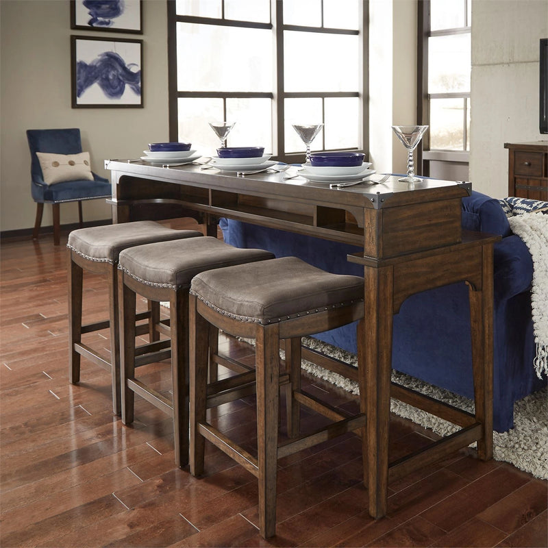 Aspen Skies Uph Barstool in Russet Brown image