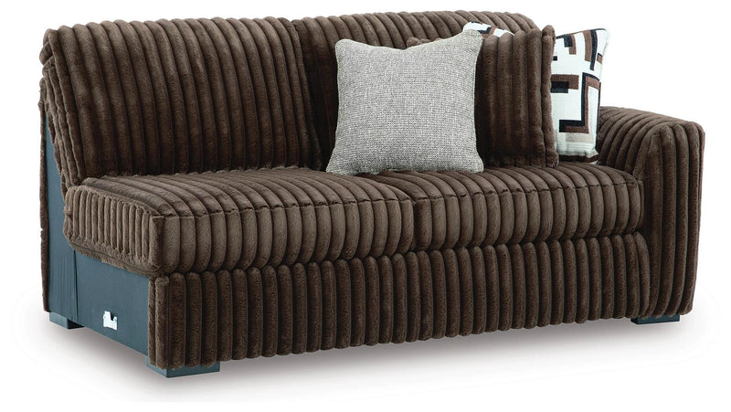 Midnight-Madness Sectional with Chaise