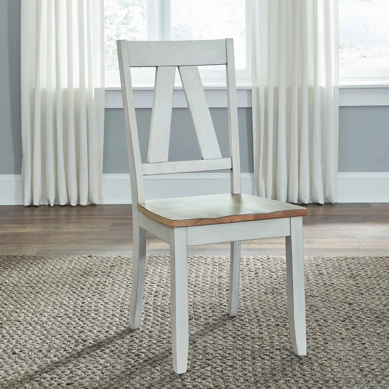Lindsey Farm Splat Back Side Chair (RTA) image